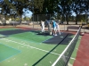 Painting the play boxes and kitchens